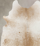 Salt and Pepper Brown Cowhide Rug #B10859