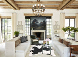 Black and White Cowhide Rug #B10896