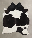 Black and White Cowhide Rug #B10897