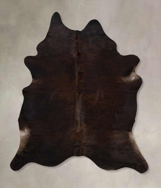 Dark Brindle Cowhide Rug #B10921