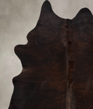 Dark Brindle Cowhide Rug #B10921
