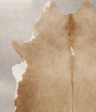 Beige Cowhide Rug #B10928