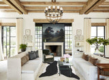 Black and White Cowhide Rug #B10930