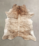 Light Brindle Cowhide Rug #B1095