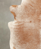 Salt and Pepper Brown Cowhide Rug #B1103