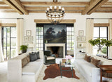 Solid Brown Cowhide Rug #B11057