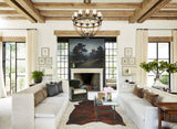 Dark Brindle Cowhide Rug #B11081