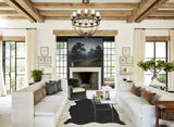 Black and White Cowhide Rug #B11104