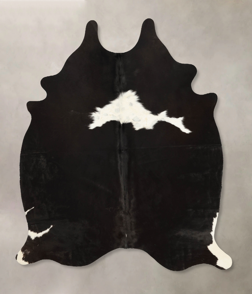 Black and White Cowhide Rug #B11111