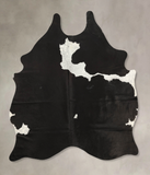 Black and White Cowhide Rug #B11112