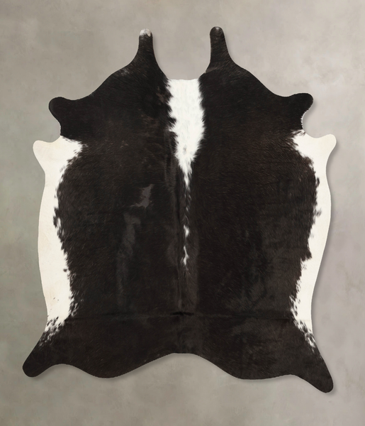 Black and White Cowhide Rug #B11122