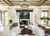 Solid Brown Cowhide Rug #B11130
