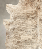 Light Brindle Cowhide Rug #B1115