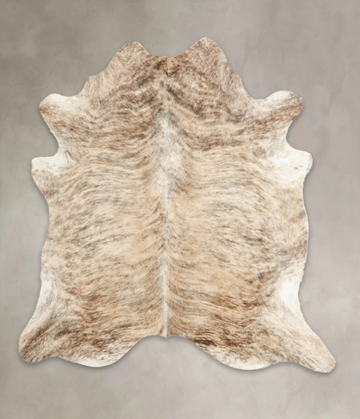 Light Brindle Cowhide Rug #B1116