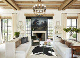 Black and White Cowhide Rug #B11196