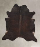 Dark Brindle Cowhide Rug #B1154