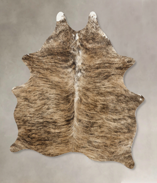 Light Brindle Cowhide Rug #B11599