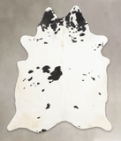 Black and White Cowhide Rug #B1162