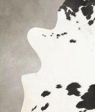 Black and White Cowhide Rug #B1162