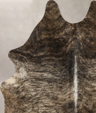 Grey Brindle Cowhide Rug #B11653
