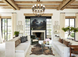 Grey Brindle Cowhide Rug #B11653