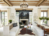 Solid Brown Cowhide Rug #B11709
