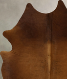 Warm Caramel Cowhide Rug #B11719