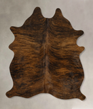 Dark Brindle Cowhide Rug #B11738
