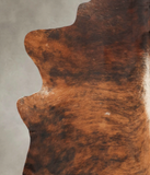 Dark Brindle Cowhide Rug #B1192