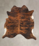 Dark Brindle Cowhide Rug #B1194