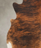 Dark Brindle Cowhide Rug #B1194