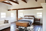 Black and White Cowhide Rug #B12002