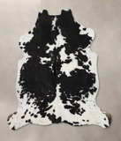 Black and White Cowhide Rug #B12173