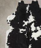 Black and White Cowhide Rug #B12173