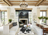 Black and White Cowhide Rug #B12173