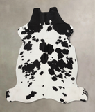 Black and White Cowhide Rug #B12175