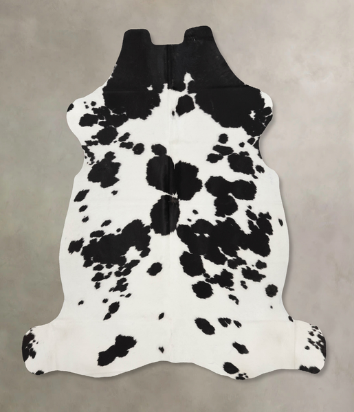 Black and White Cowhide Rug #B12175