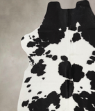 Black and White Cowhide Rug #B12175