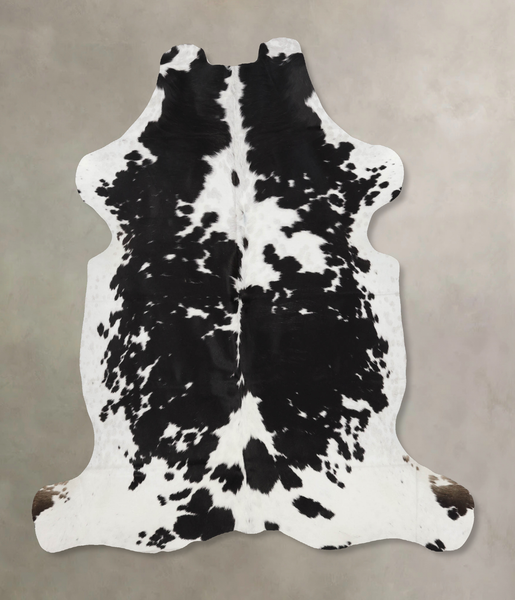Black and White Cowhide Rug #B12190