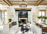 Black and White Cowhide Rug #B12190