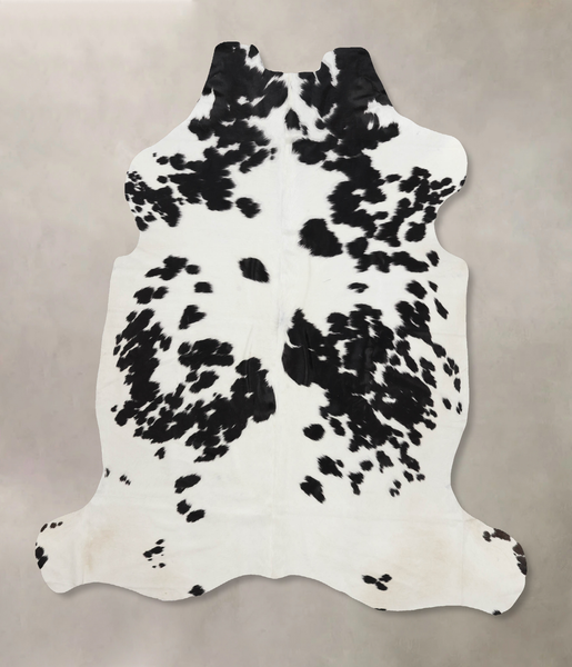 Black and White Cowhide Rug #B12257