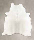 Light Grey Cowhide Rug #B1230