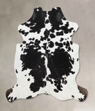 Black and White Cowhide Rug #B12354