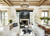 Black and White Cowhide Rug #B12354