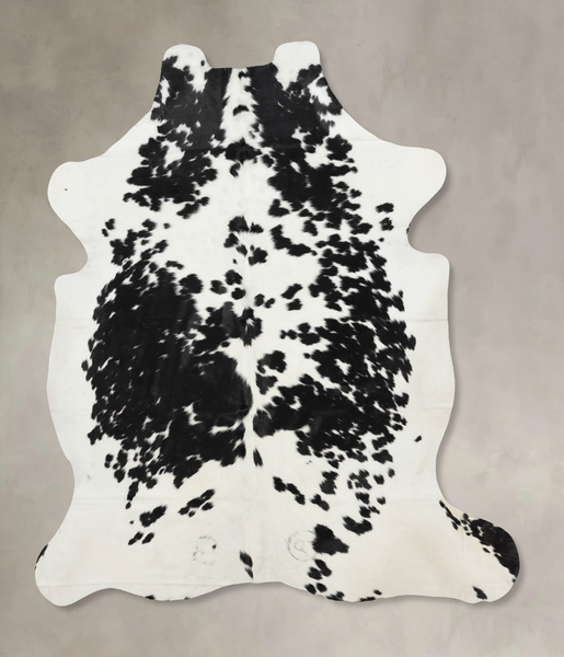 Black and White Cowhide Rug #B12408