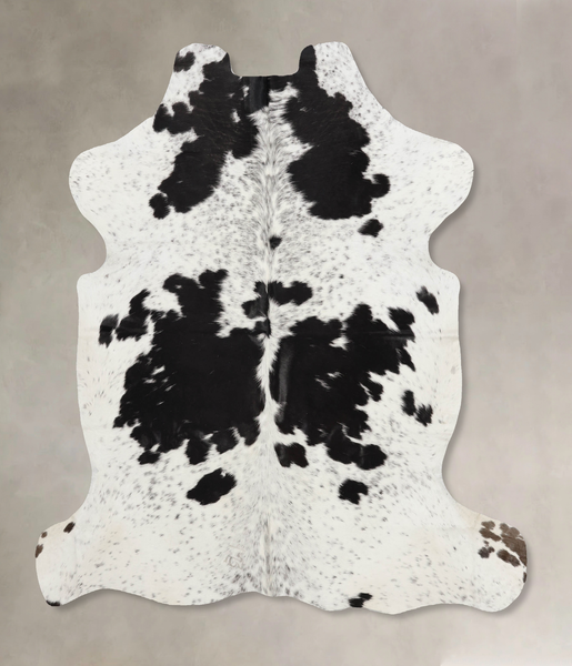 Black and White Cowhide Rug #B12411