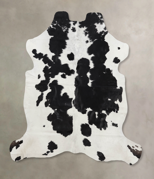Black and White Cowhide Rug #B12414