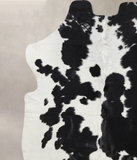 Black and White Cowhide Rug #B12414