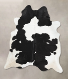 Black and White Cowhide Rug #B12443