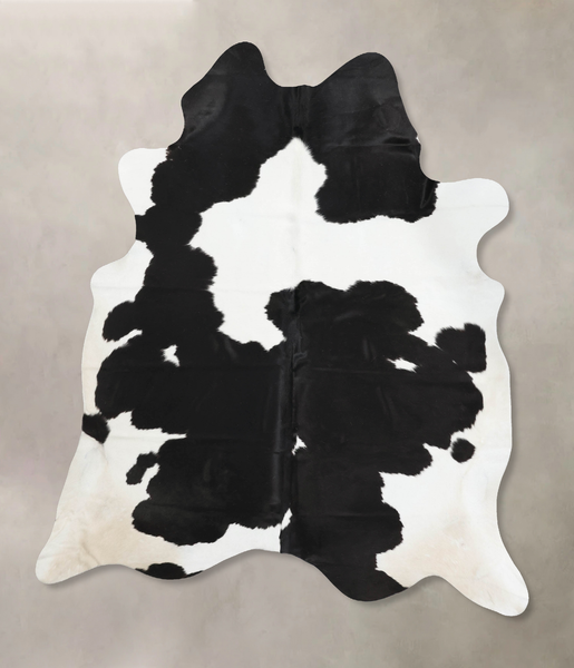Black and White Cowhide Rug #B12443